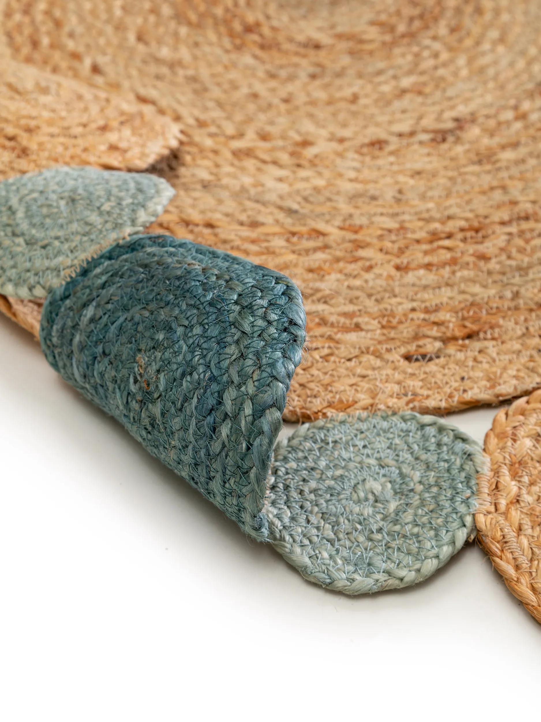 Kids rug Bubbles Turquoise