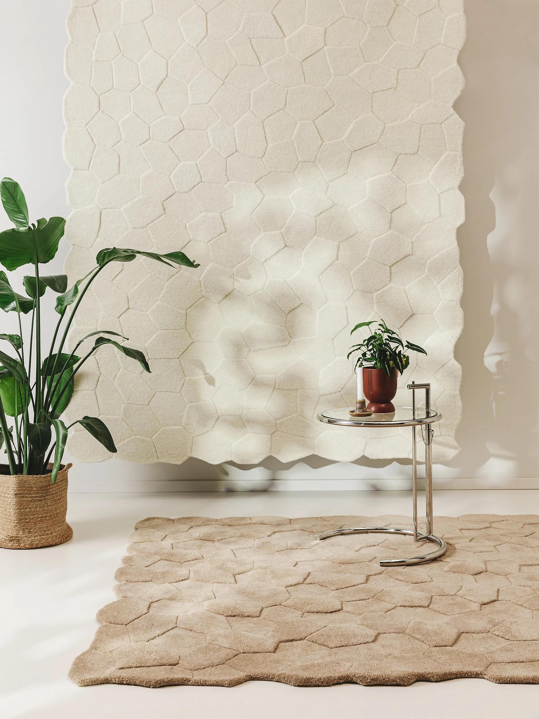 Tapis en laine Camino beige