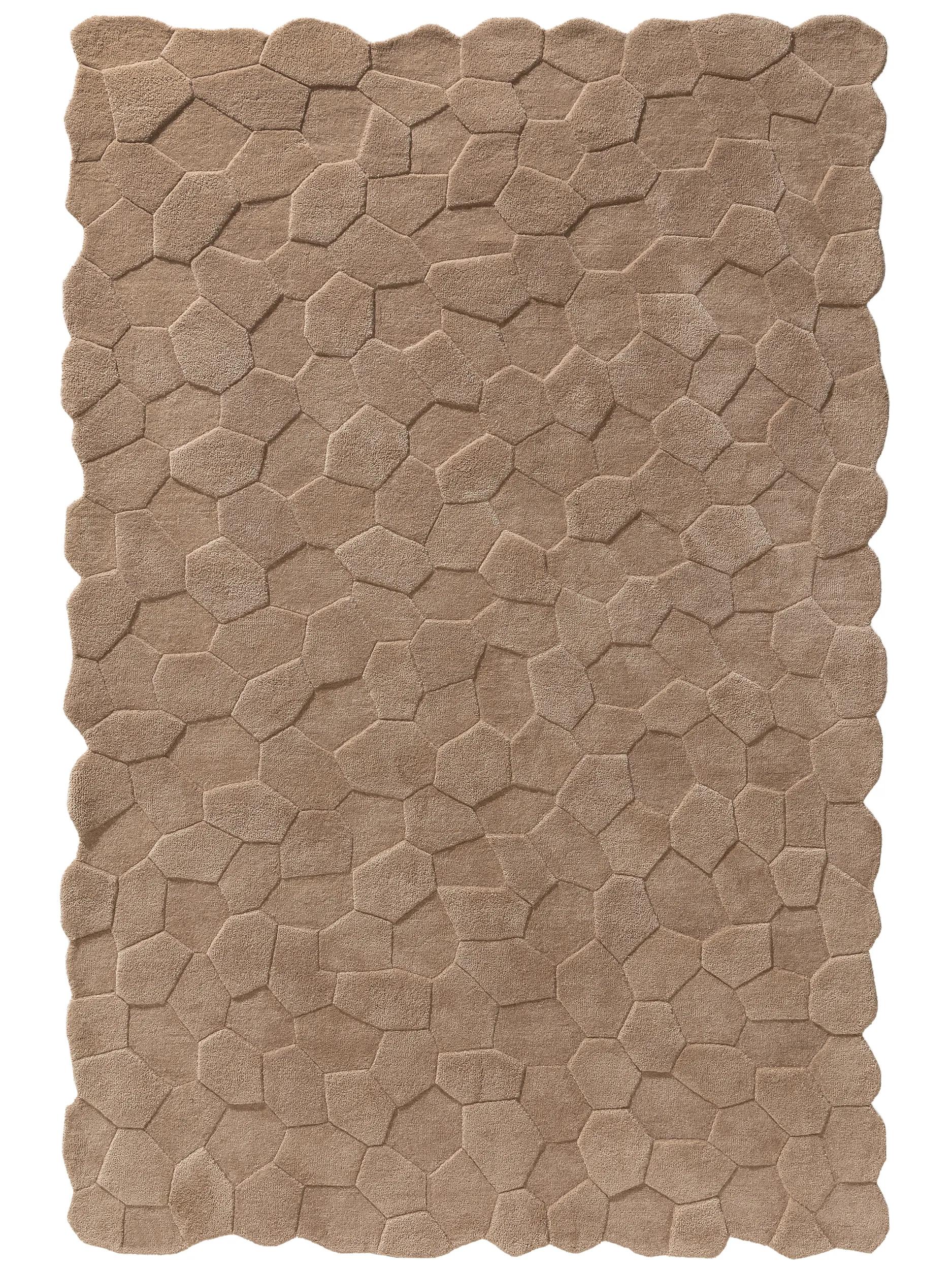 Tapis en laine Camino beige