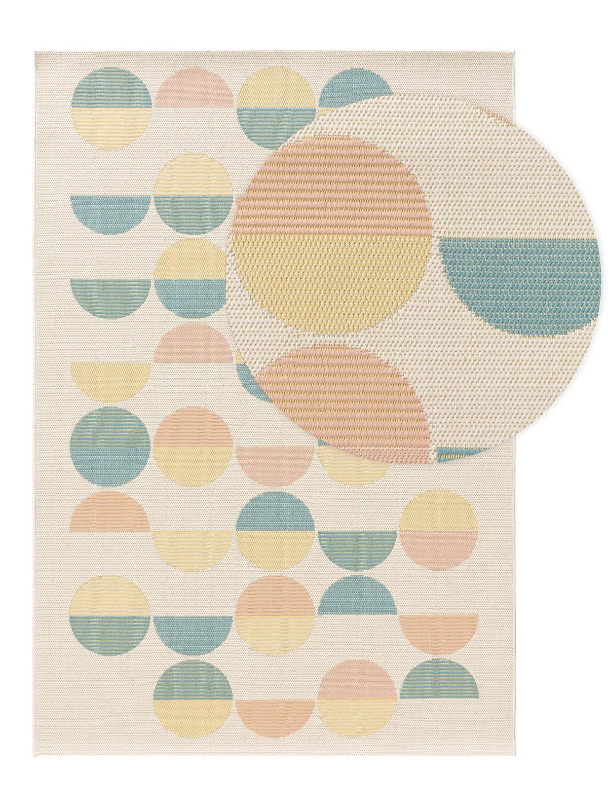 Wool Rug Candy In- & Outdoor Rug Candy Multicolour | benuta B2B