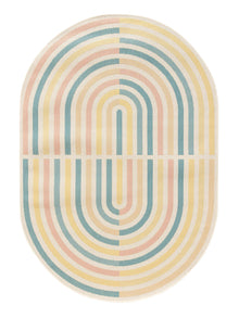 Tapis d'intérieur et d'extérieur Candy multicolore