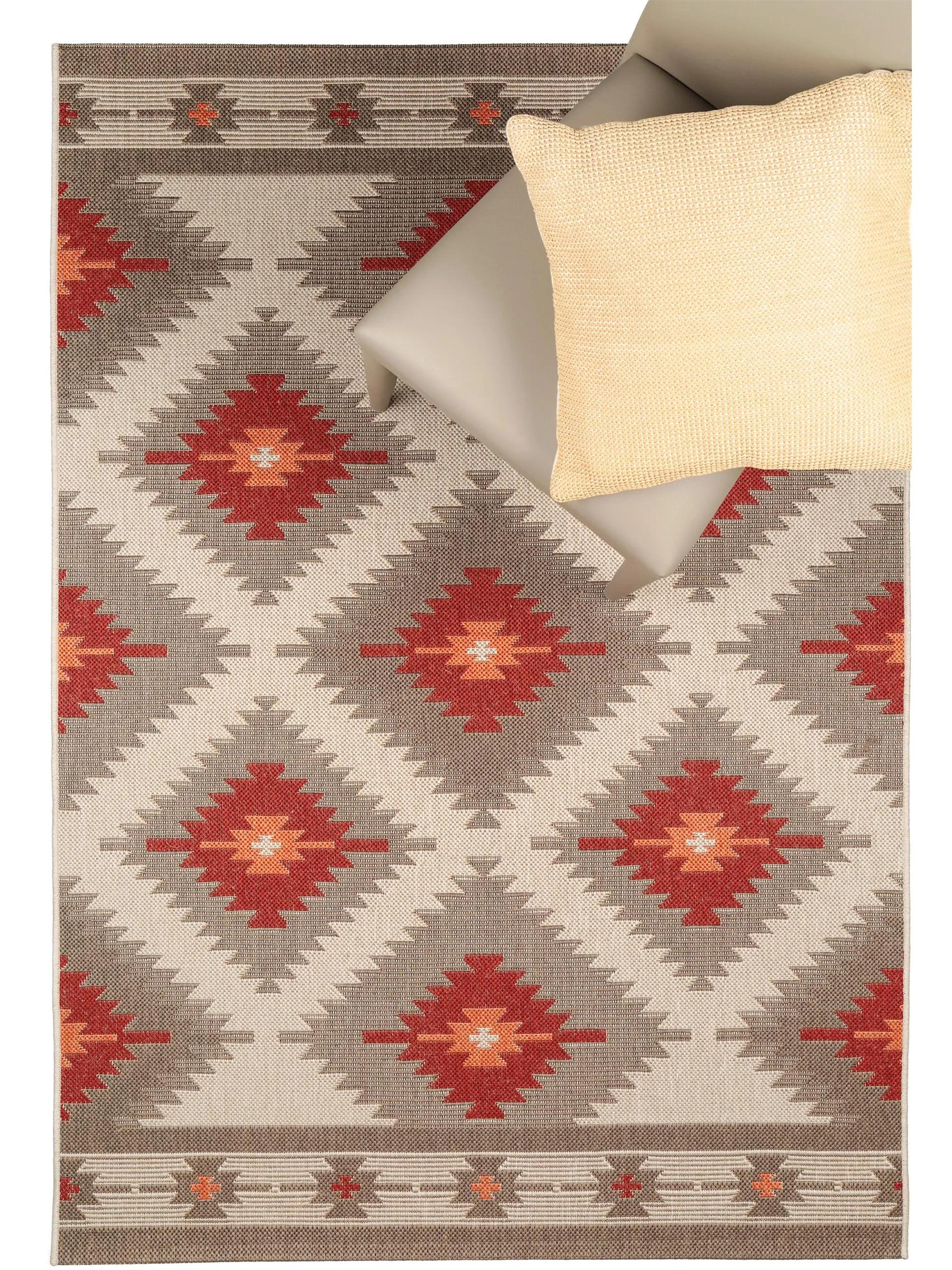 In- & Outdoor Rug Capri Red
