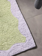 Bath Rug Cara Green/Purple