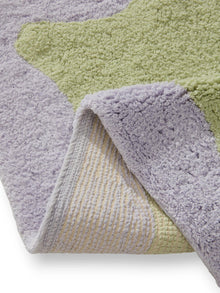 Bath Rug Cara Green/Purple