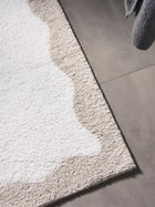 Tapis de bain Cara Gris/Blanc