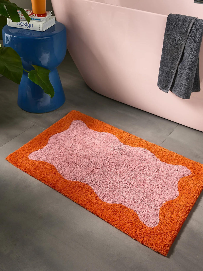 Bath Rug Cara Pink/Orange