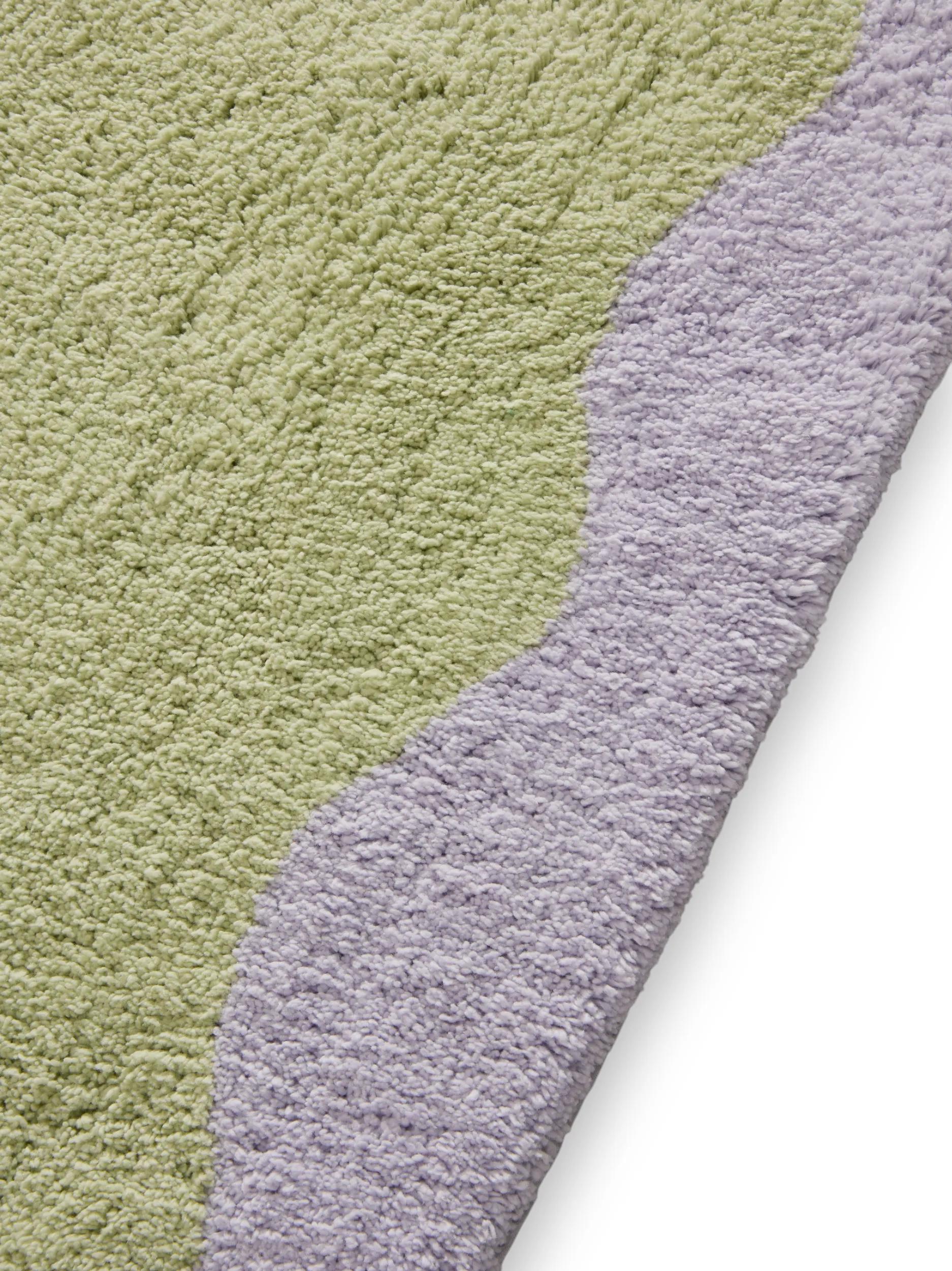 Bath Rug Cara Green/Purple
