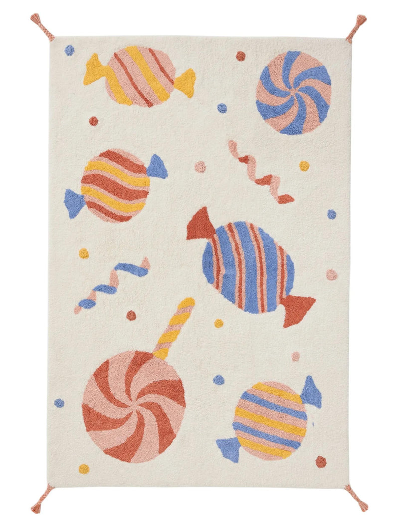 Washable Kid´s Rug Caramelle Multicolour