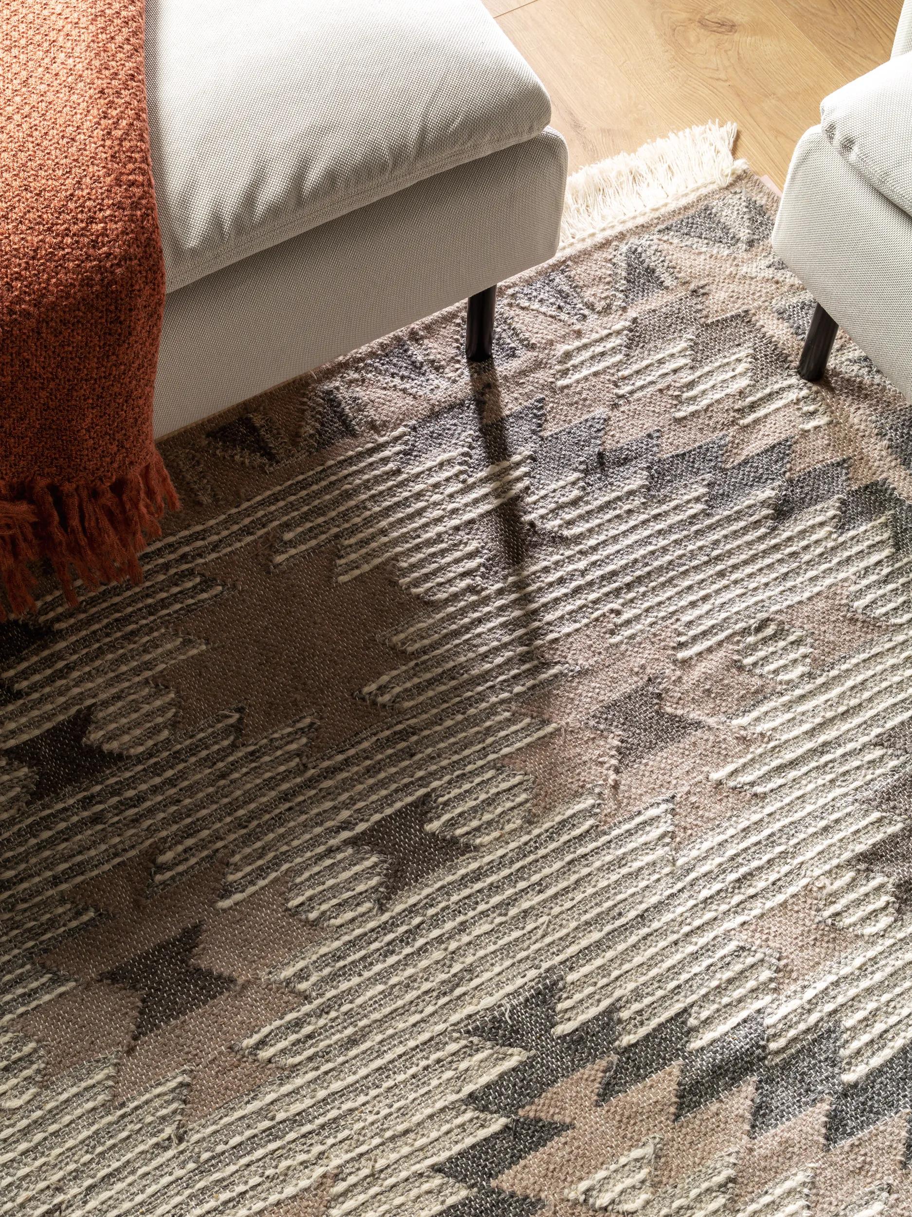 Wool Rug Cari Grey