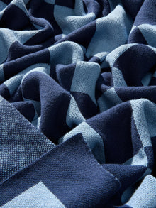 Cotton Blanket Carli Blue