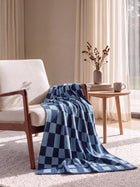 Cotton Blanket Carli Blue