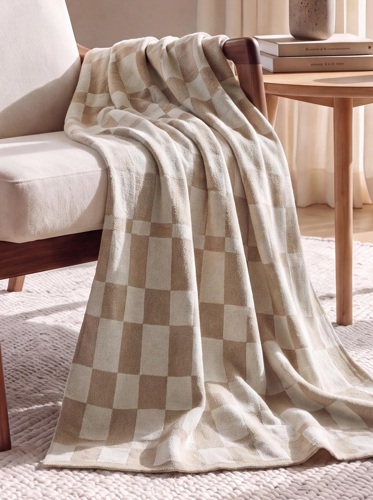 Cotton Blanket Carli Beige