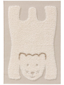 Kids rug Carlo Cream/Taupe