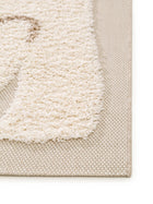 Kids rug Carlo Cream/Taupe