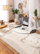 Kids rug Carlo Cream/Taupe