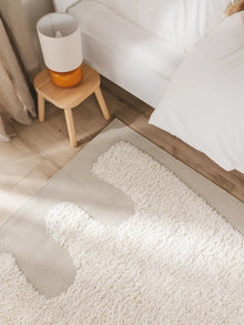 Kids rug Carlo Cream/Taupe