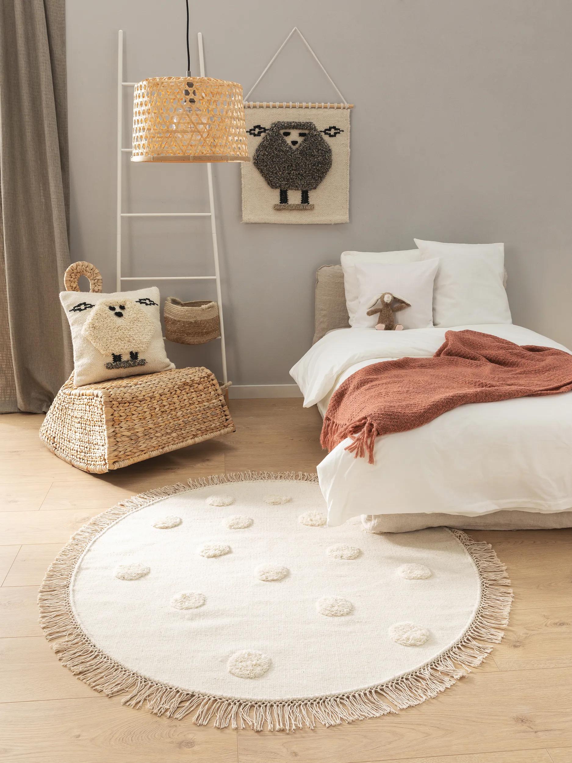 Kids rug Carlson Ivory