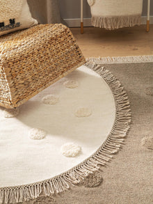 Kids rug Carlson Ivory