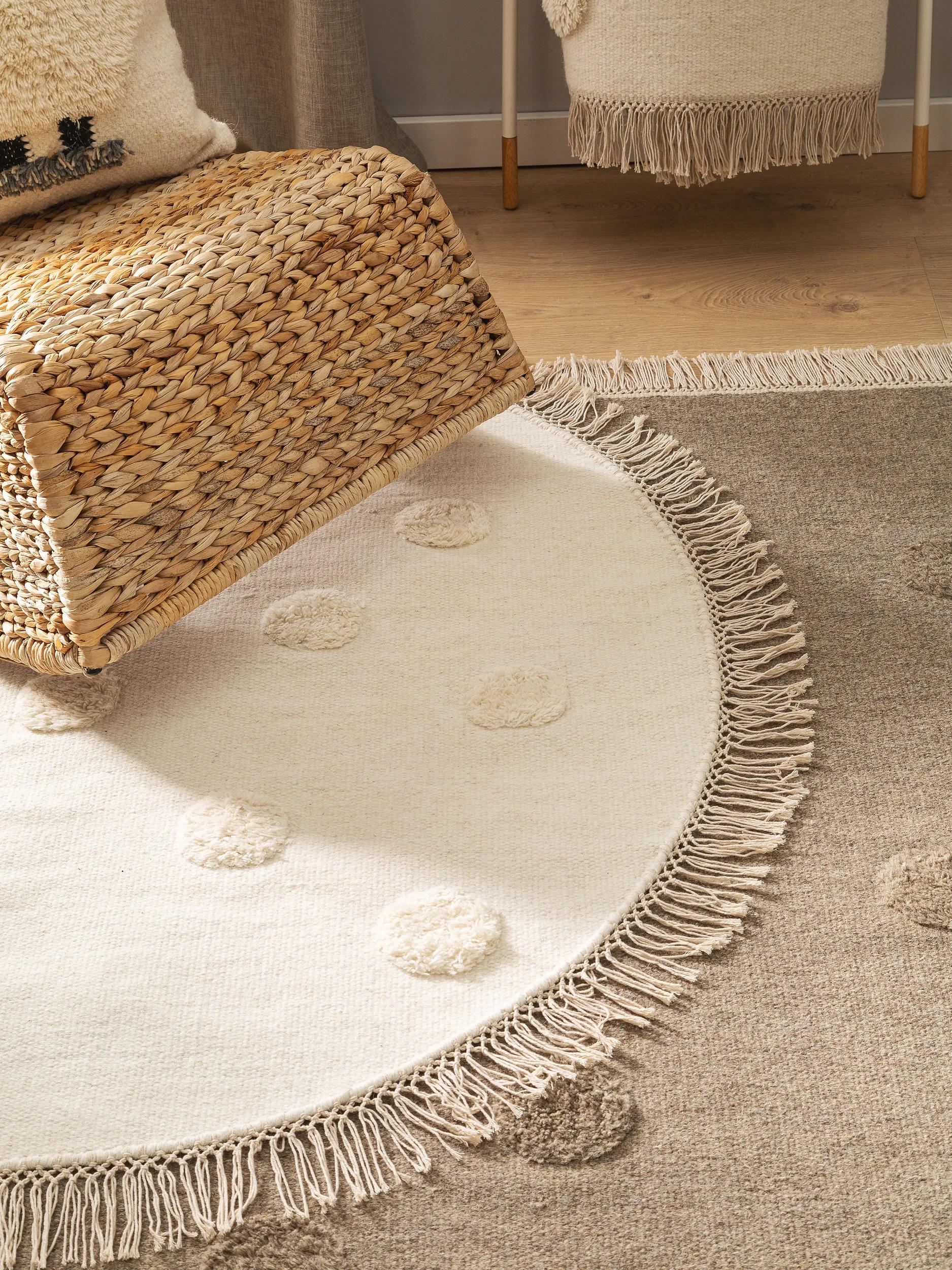 Kids rug Carlson Ivory