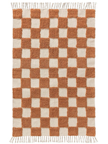 Kids rug Caro Terracotta