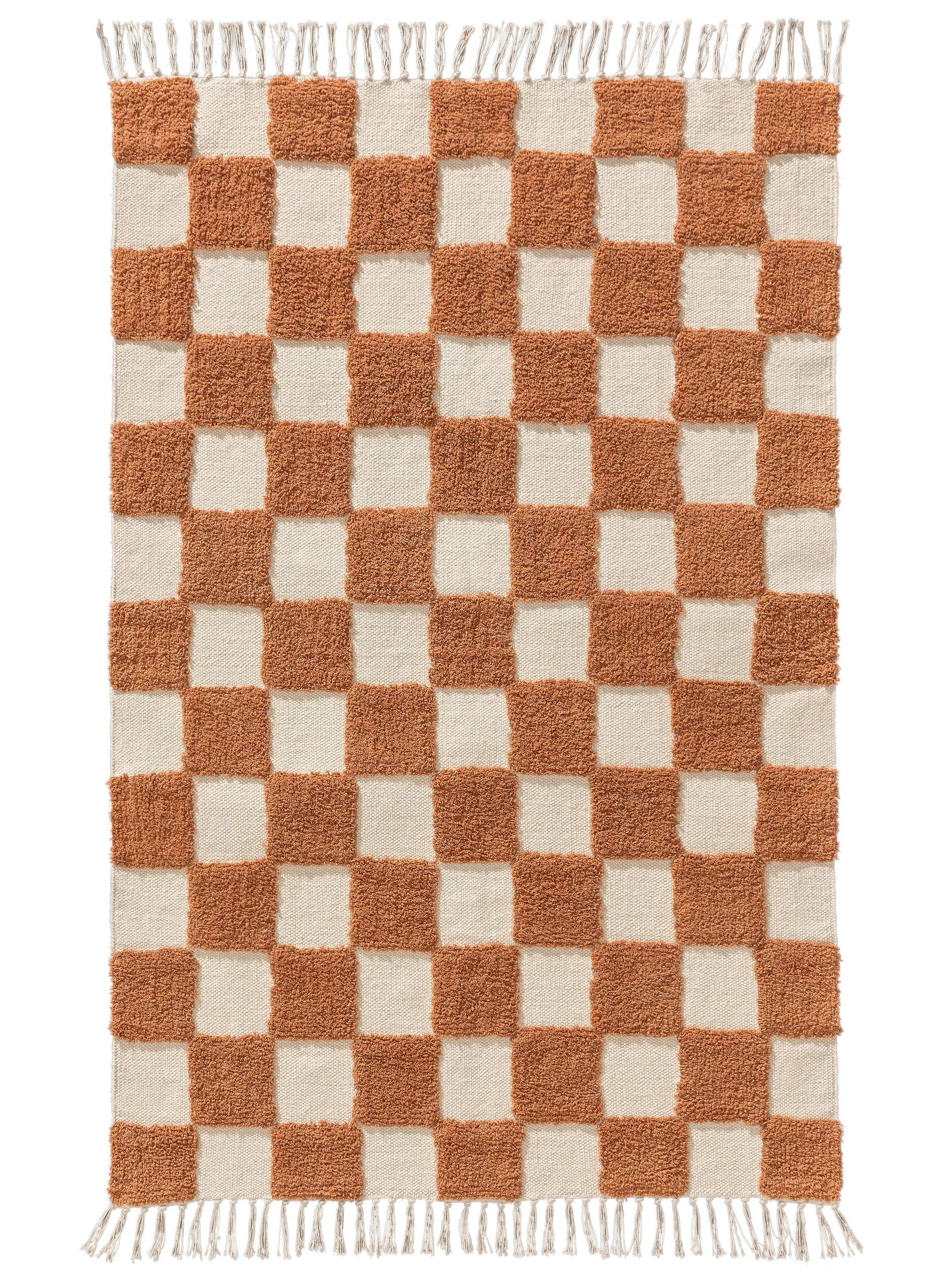 Kids rug Caro Terracotta