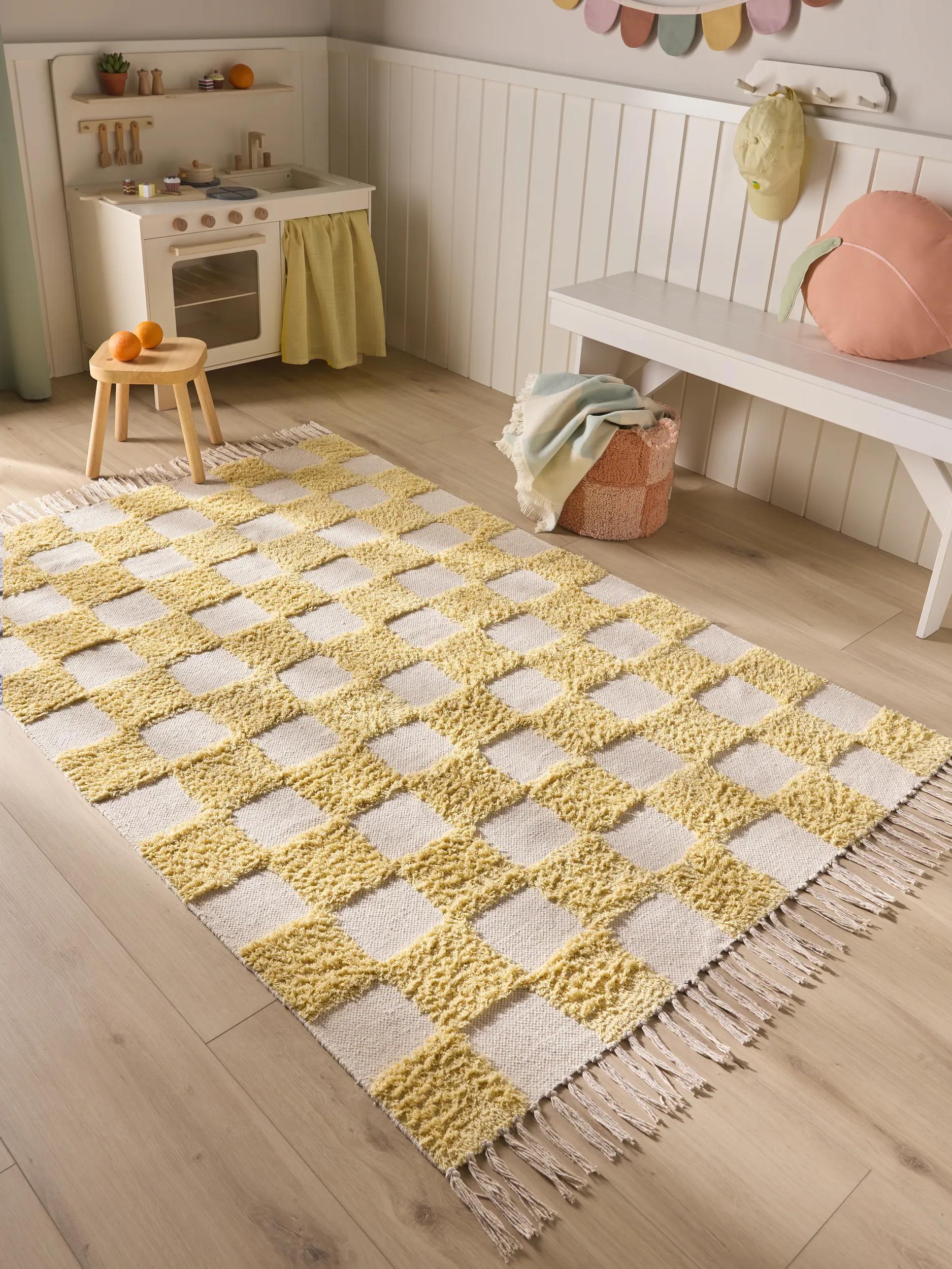 Kids rug Caro Yellow