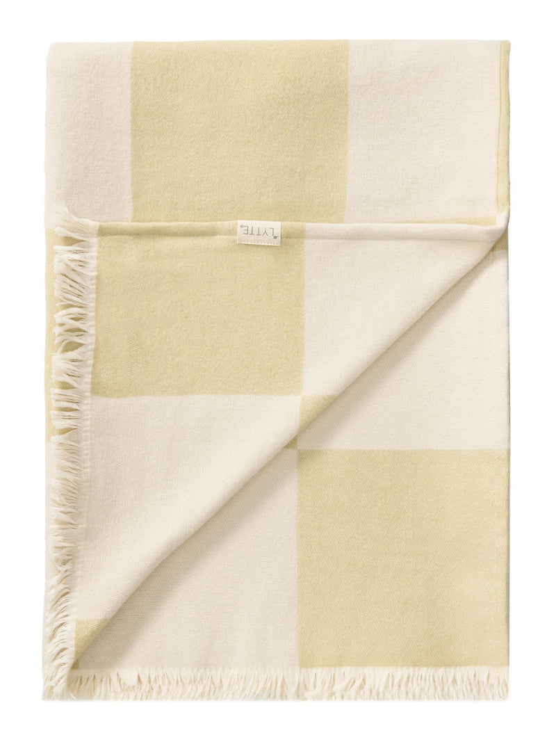 Cotton blanket Caro Green
