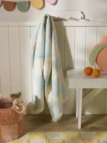 Cotton blanket Caro Blue