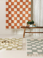 Kids rug Caro Terracotta