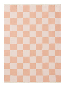 Cotton blanket Caro Rose
