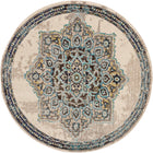 Round Rug Casa Beige