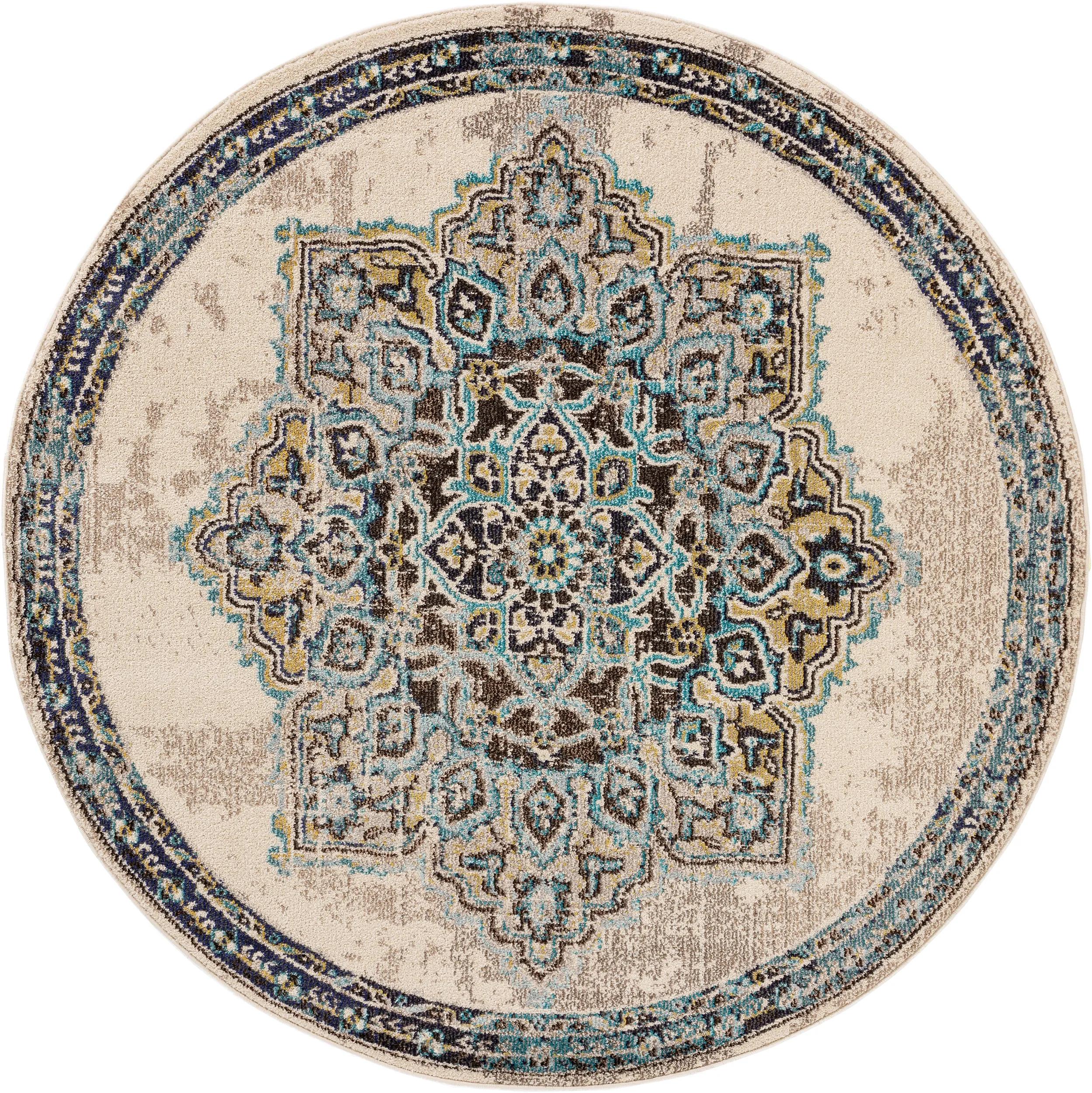 Round Rug Casa Beige