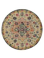 Round Rug Casa Multicolour