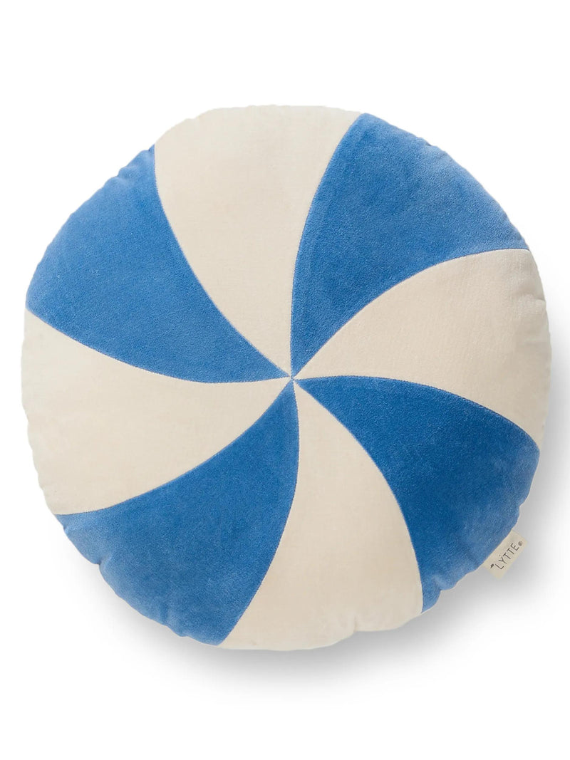 Cushion Cecilia Blue/White