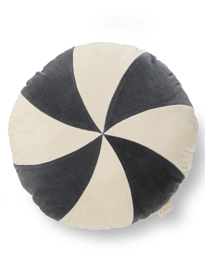 Cushion Cecilia Beige/Black