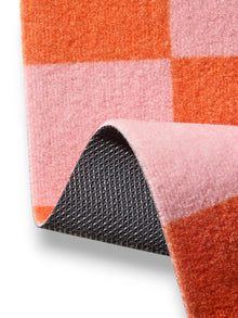 Door mat Checker Pink
