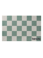 Door mat Checker Green