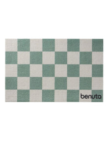 Door mat Checker Green