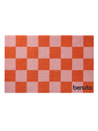 Door mat Checker Pink