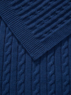 Christmas Blanket Classic Blue