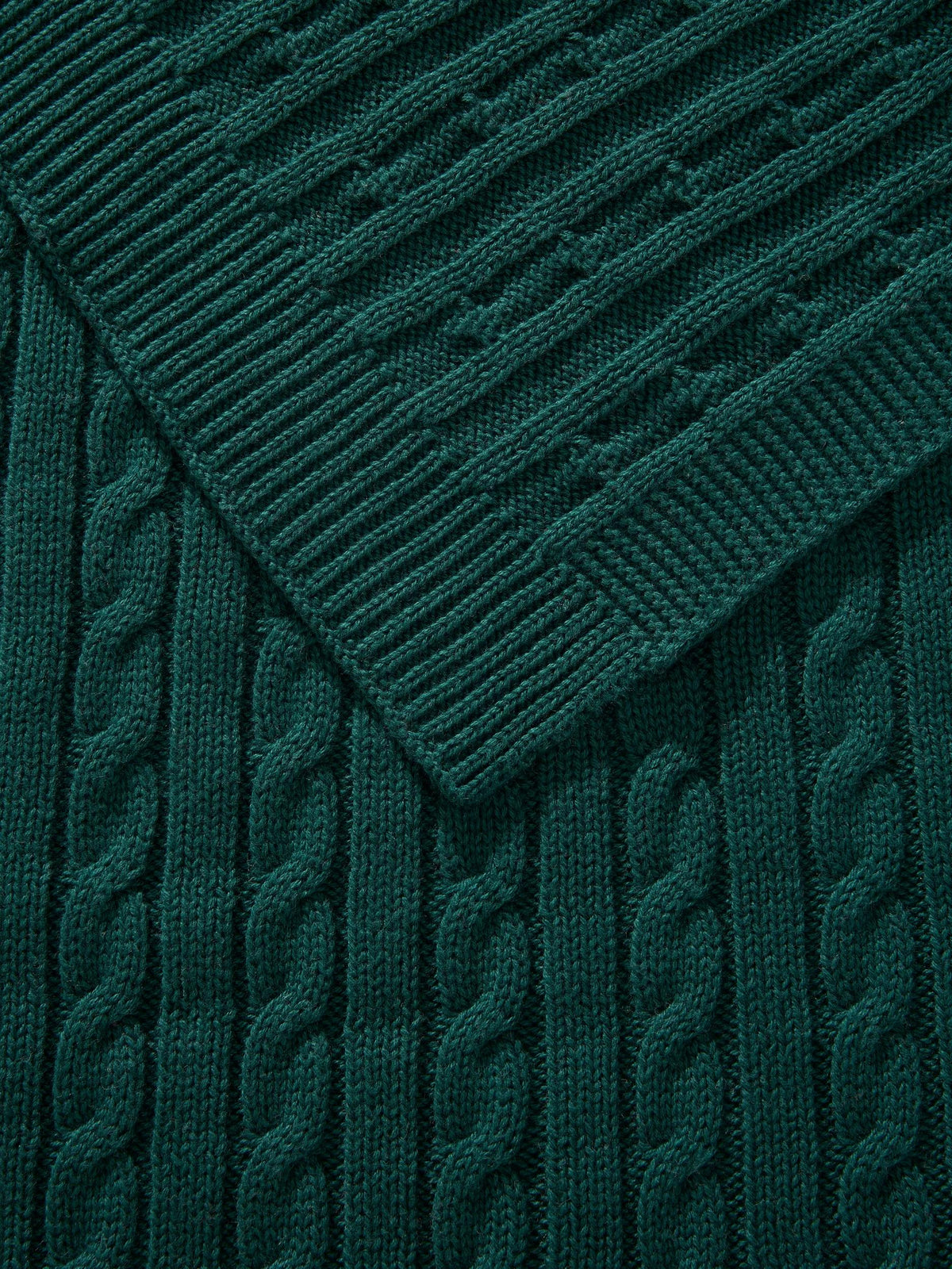 Christmas Blanket Classic Green
