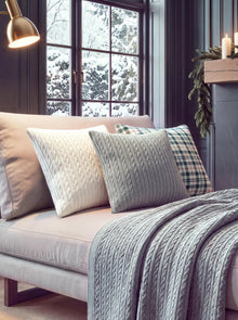 Christmas Cushion Classic Grey