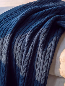Christmas Blanket Classic Blue