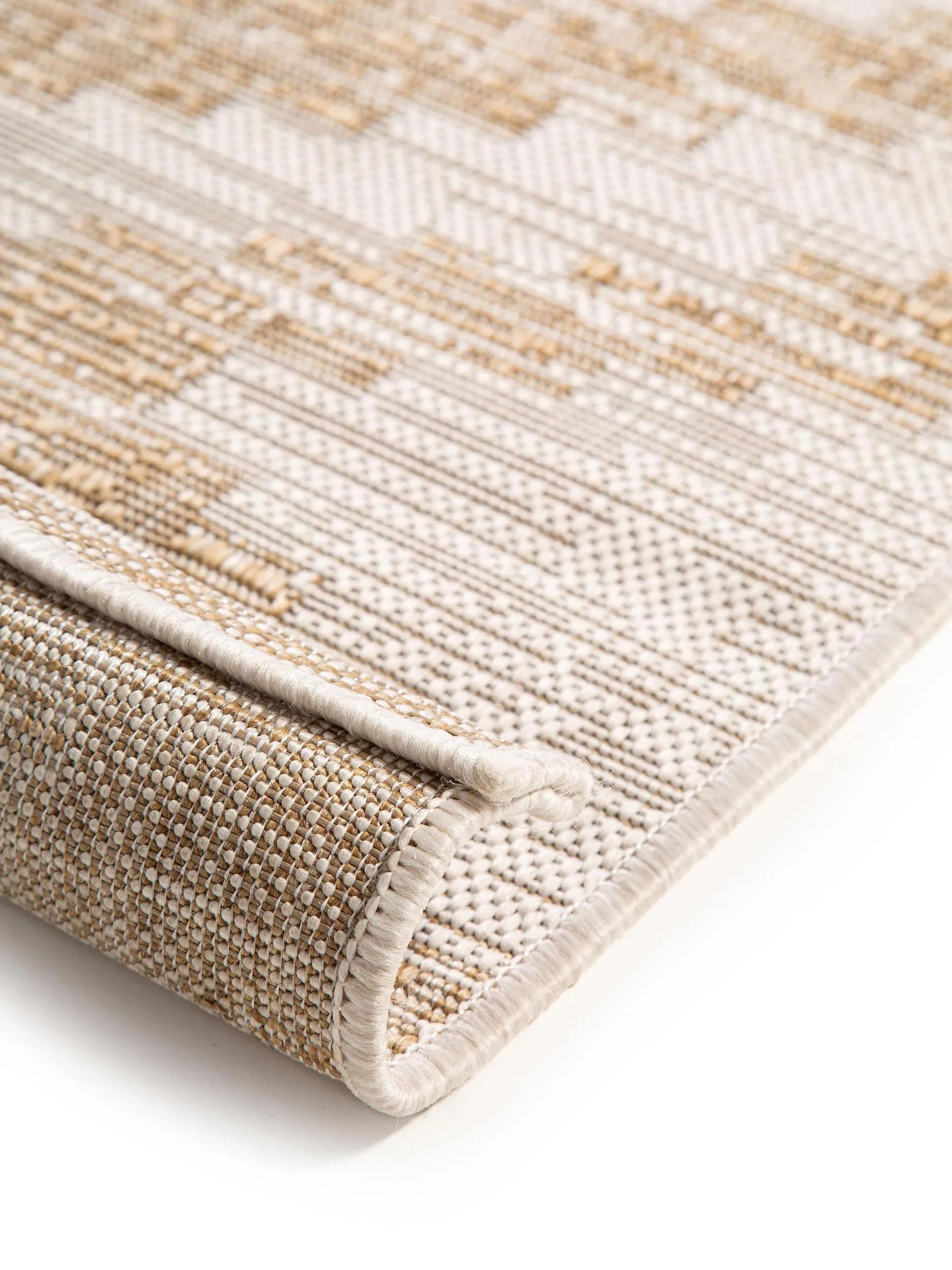 Tapis intérieur et extérieur Cleo crème/beige