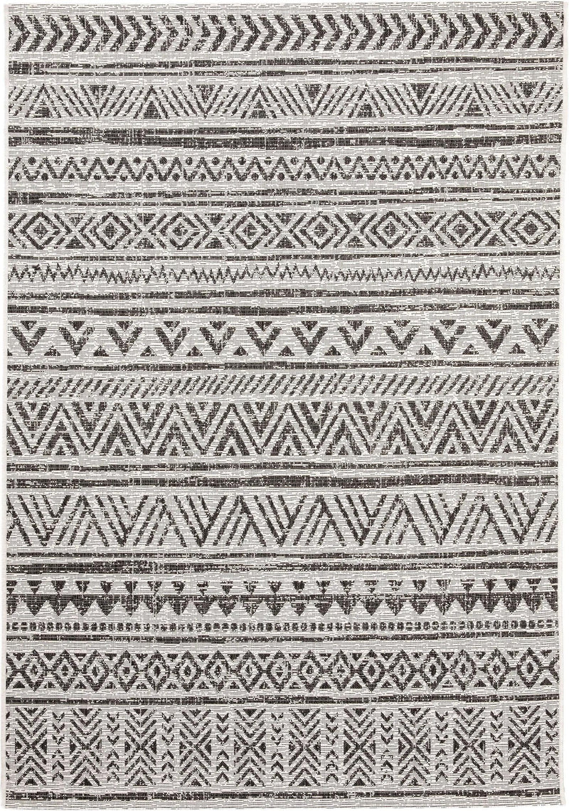 In- & Outdoor Rug Cleo White/Black