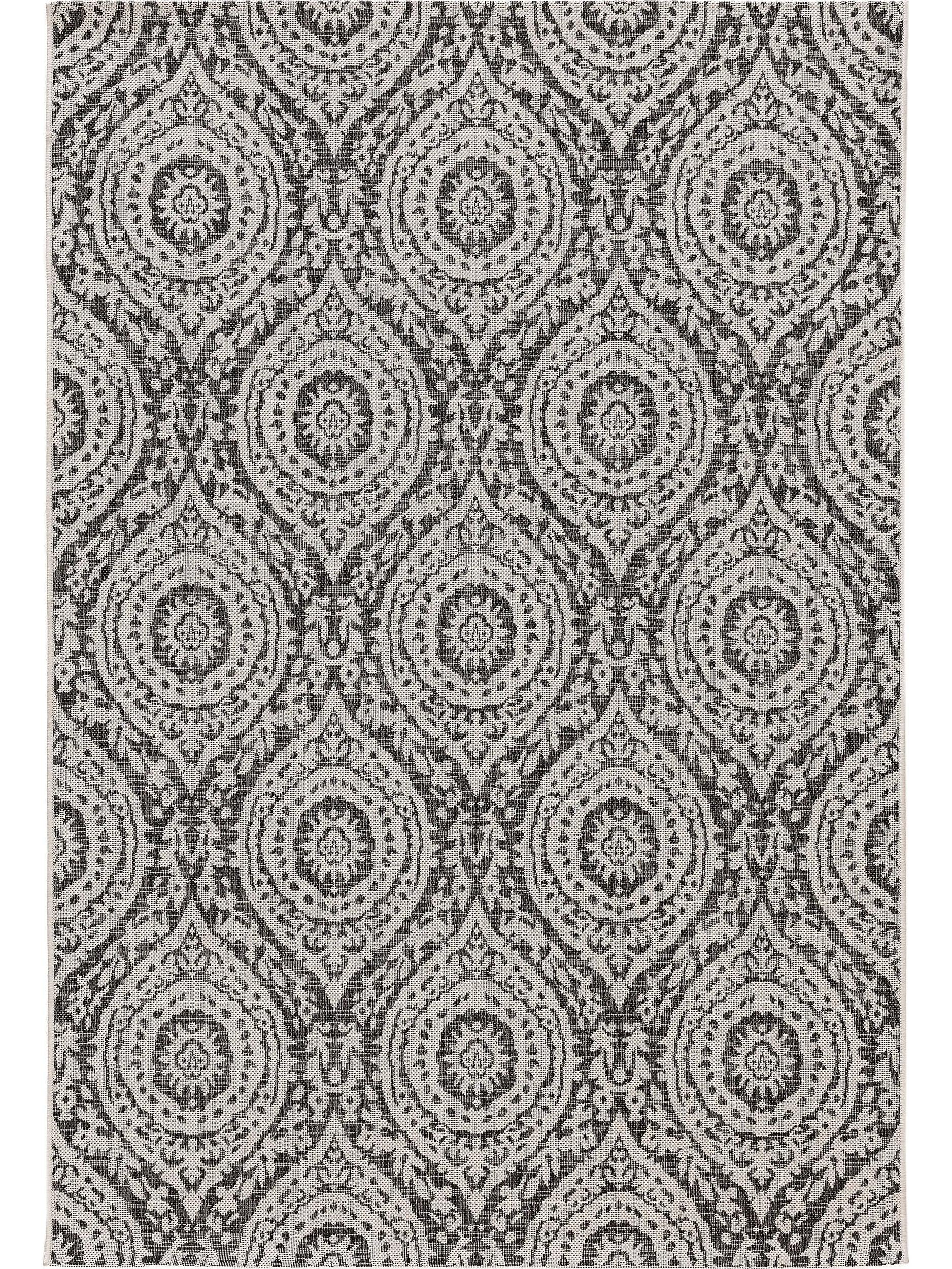 In- & Outdoor Rug Cleo White/Black