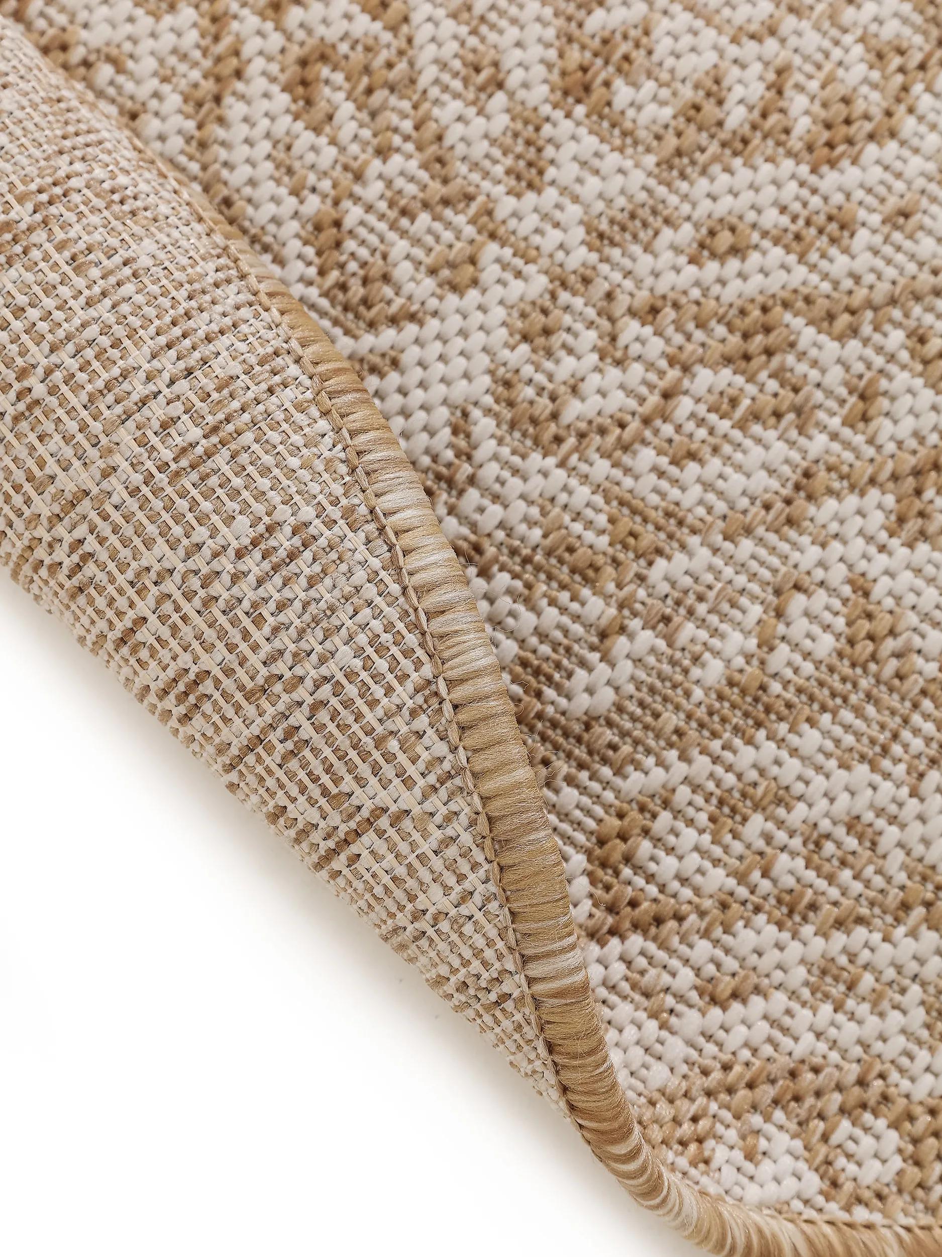 In- & Outdoor Round Rug Cleo Cream/Beige