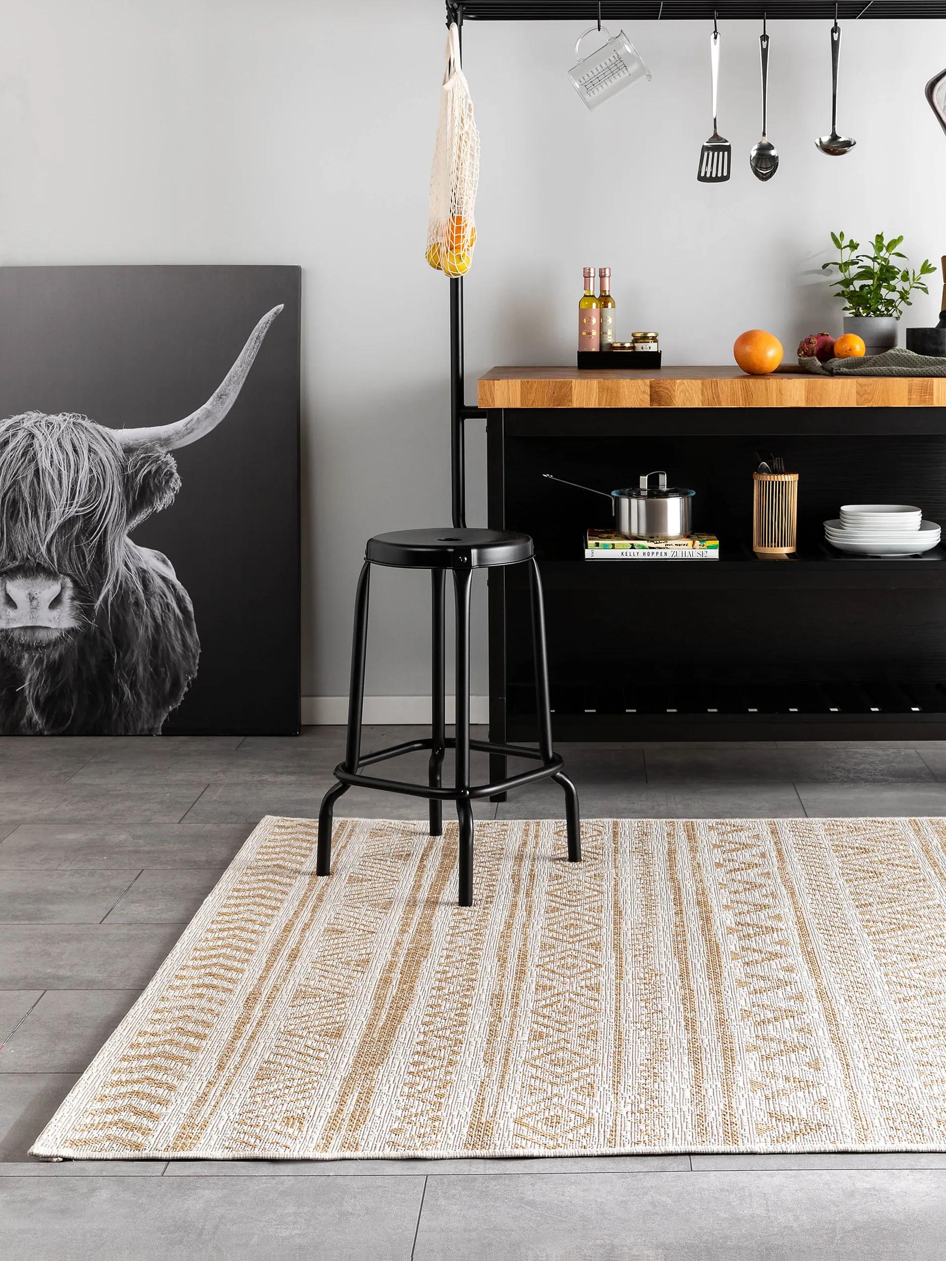 In- & Outdoor Rug Cleo Cream/Beige