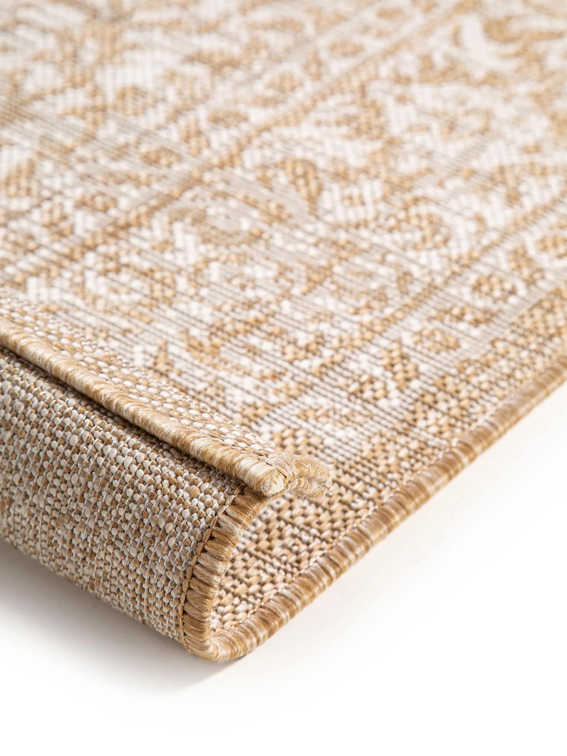 In- & Outdoor Teppich Cleo Creme/Beige