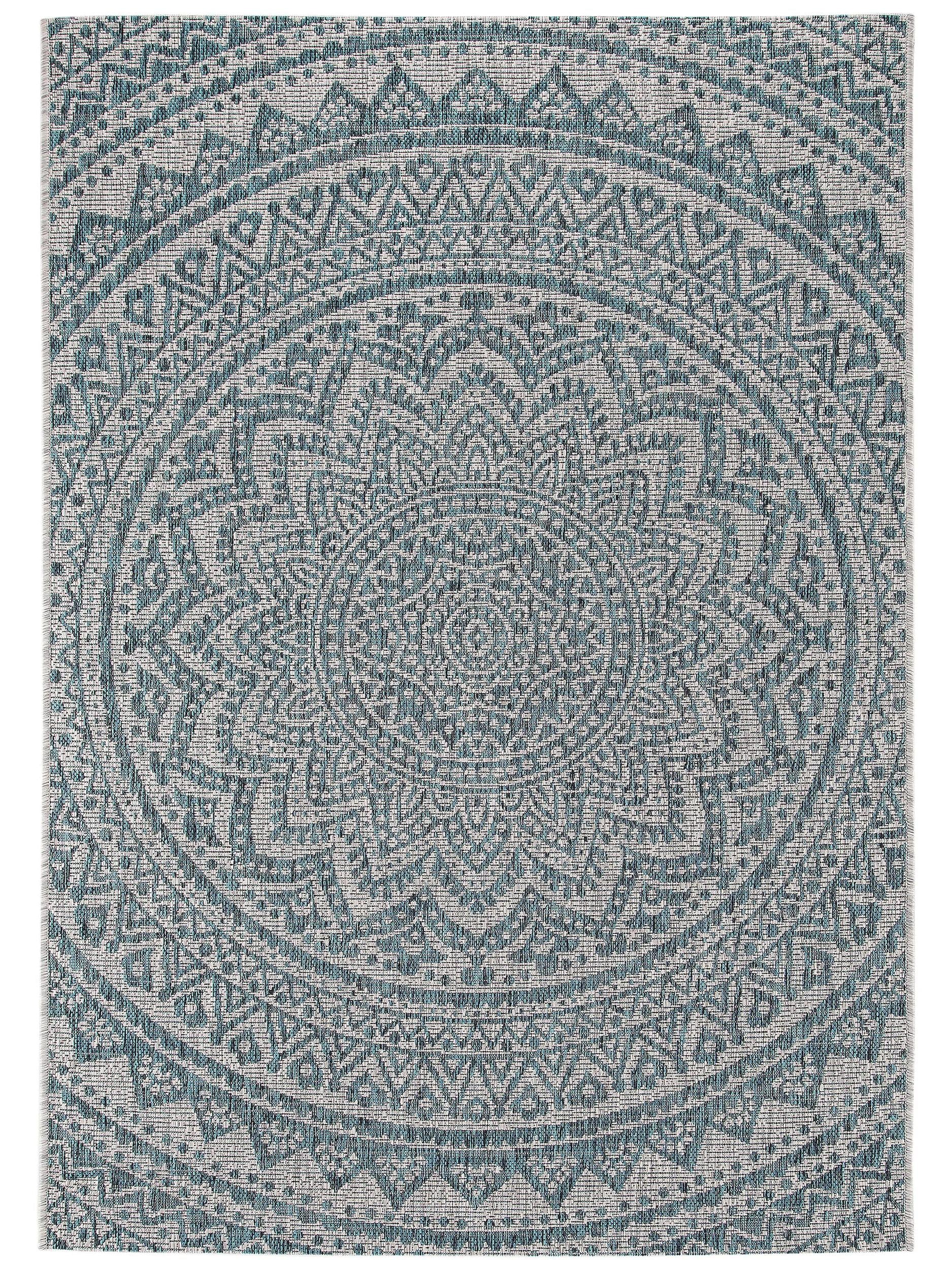 In- & Outdoor Rug Cleo Beige/Blue